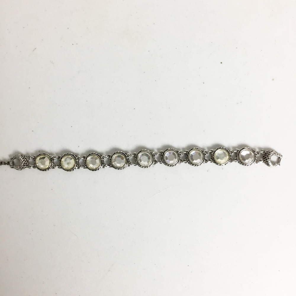 Vintage Goldette Silver Bracelet